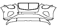 Bentley Continental Exterior 2025 - Bumper+Headlamp (with 4 PDC)