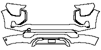 GMC Terrain Exterior 2025 - Bumper+Headlamp