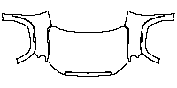 GMC Terrain Exterior 2025 - Hood+Fender
