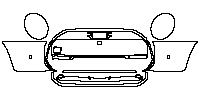 MINI MINI Convertible Cooper C 2025 - Bumper (with 4 PDC)