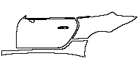 Mercedes-Benz Maybach SL Exterior 2025 - (left) Door+Side Skirt+Rear Fender