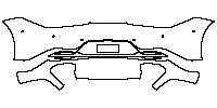 Mercedes-Benz Maybach SL Exterior 2025 - Rear Bumper (with 6 PDC)