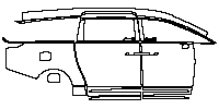 WEY Gaoshan 9 Exterior 2025 - (right) Door+Side Skirt+Rear Fender