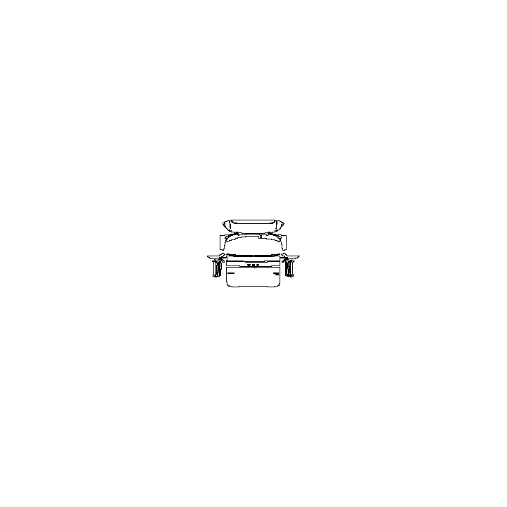 WEY Gaoshan 9 Exterior 2025 - Trunk Lid (with ''WEY'', ''魏牌高山9'', ''长城汽车Hi4'' emblems)