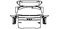 WEY Gaoshan 9 Exterior 2025 - Trunk Lid (with ''WEY'', ''魏牌高山9'', ''长城汽车Hi4'' emblems)
