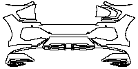 KIA EV6 (EU) Exterior 2021 - Rear Bumper (with 4 PDC)
