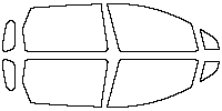 BYD Sealion 05 (CN) EV 2025 - Side Window (Edge exceeds the innder side of black cermic by 3mm)