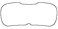 BYD Sealion 05 (CN) EV 2025 - Rear Window (Edge exceeds the innder side of black cermic by 3mm)