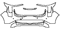 KIA Carnival (US) SX 2022 - Bumper+Headlamp (with 4 PDC)