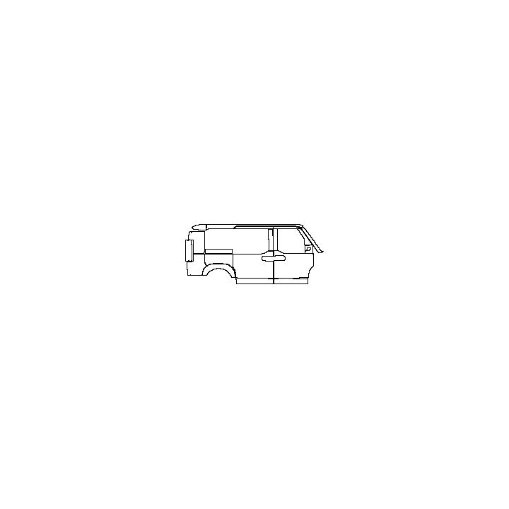 KIA PV5 Passenger 2025 - (right) Door+Rear Fender+Side Skirt