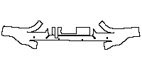 Ford Maverick Exterior 2025 - Rear Bumper (with 4 PDC)
