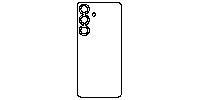 Mobile & Digital Samsung cell phone Galaxy series 2025 - other side