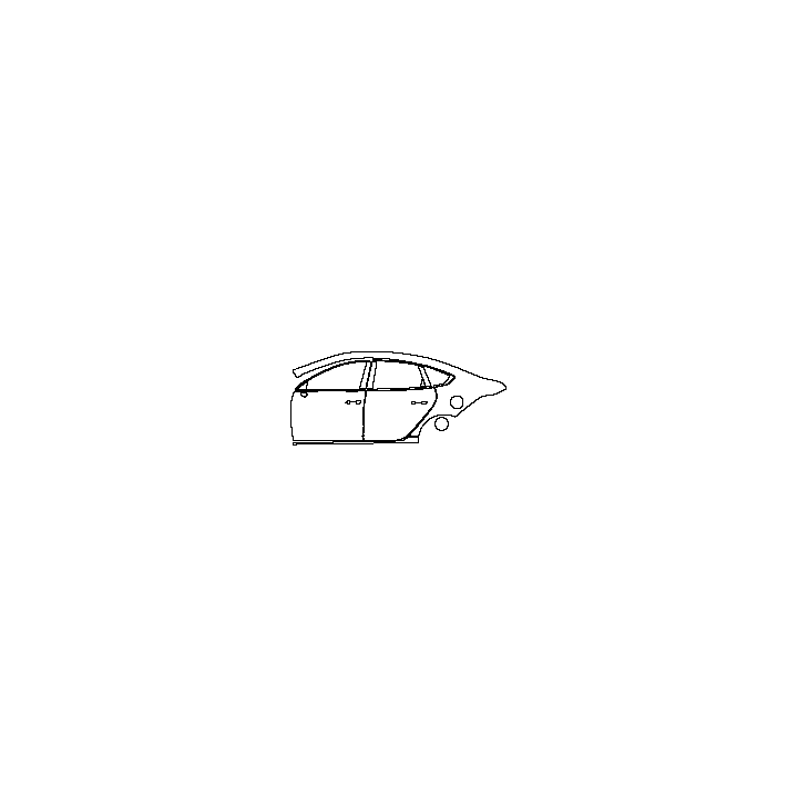 BYD Seal 05 DM-i 2025 - (left) Door+Rear Fender+Side Skirt