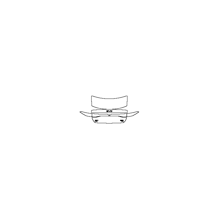 BYD Seal 05 DM-i 2025 - Trunk Lid (with ''比亚迪'' , ''DM-i'' , ''海豹05'' , ''天神之眼'' emblems)