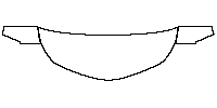 Alpine A 390 Exterior 2025 - Hood+Fender (One third of Hood + Fender)