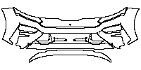 Skoda Elroq (EU) vRS 2025 - Bumper+Headlamp (with 2 PDC and 1 camera)