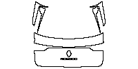 Renault Grand Koleos (SEA) Techno 2026 - Trunk Lid (with ''KOLEOS'' emblem)