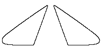 Audi A5 A5L Saloon 2026 - Rear Quarter (Edge ends at the inner side of dotted area)