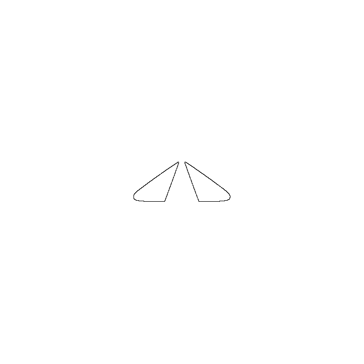 Audi A5 A5L Saloon 2026 - Rear Quarter (Edge ends at the inner side of dotted area)