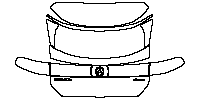 Mercedes-Benz GLC Electric AMG Line 2026 - Trunk Lid (with ''GLC 400'', ''4MATIC'' emblems)