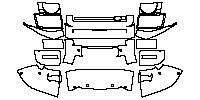 Land Rover Defender 110 2020 - Bumper+Headlamp (with relief cut)