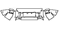 Land Rover Defender 110 2020 - Rear Bumper (with 6 PDC)