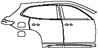 Proton e.MAS 7 PHEV Exterior 2026 - (right) Door+Rear Fender+Side Skirt