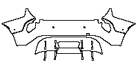Audi Q3 Sportback 2020 - Rear Bumper