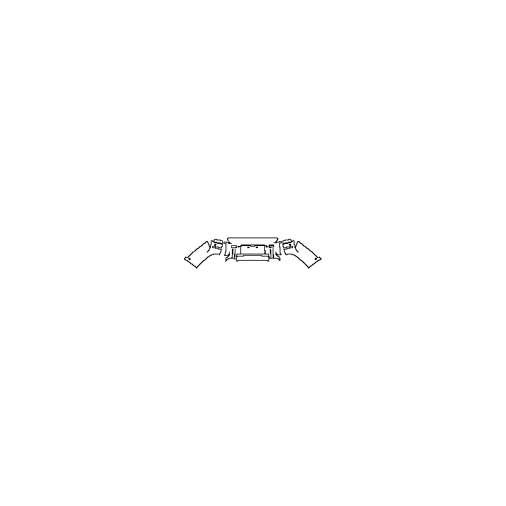 Land Rover Defender 130 2023 - Rear Bumper (with 6 PDC)