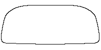 Hyundai IONIQ 9 Windows 2026 - Side Window (Edge exceeds the innder side of black cermic by 3mm)