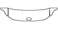 Hyundai IONIQ 9 Exterior 2026 - Hood+Fender (One third of Hood + Fender)