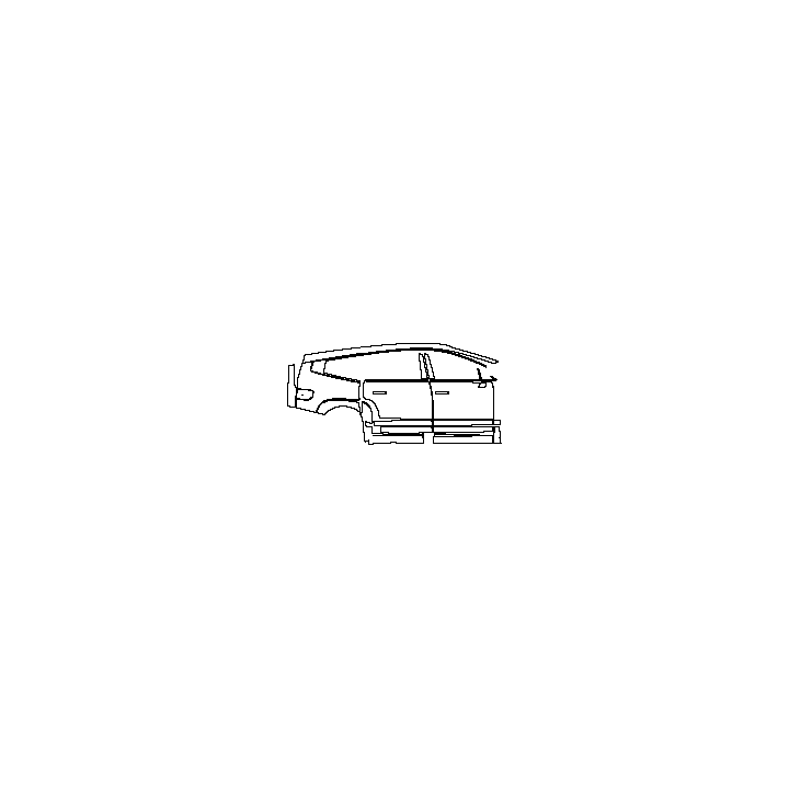 Hyundai IONIQ 9 Exterior 2026 - (right) Door+Rear Fender+Side Skirt