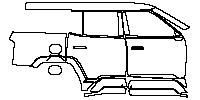 Denza B8 (SEA) Exterior 2026 - (right) Door+Side Skirt+Rear Fender