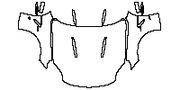 Aston Martin Vantage S 2026 - Hood+Fender (Split design, for 60in width materials.)