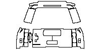 Land Rover Defender 110 2025 - Trunk Lid (one piece, with ''DEFENDER'' emblem)