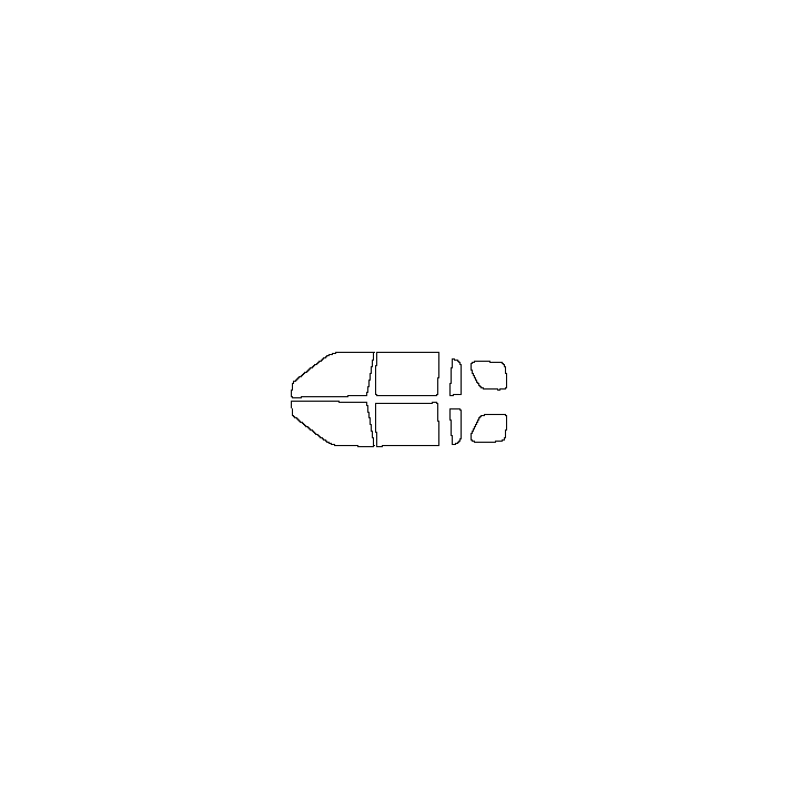 Denza B8 (SEA) Window 2026 - Side Window (Edge exceeds the innder side of black cermic by 3mm)