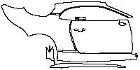 Alpine A 110 A110 R 70 2026 - (right) Door+Rear Fender+Side Skirt