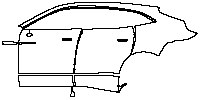 Aston Martin DBX S Exterior 2026 - (left) Door+Rear Fender+Side Skirt