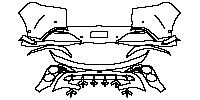 Aston Martin DBX S Exterior 2026 - Rear Bumper (with 6 PDC)