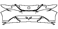 Honda Prelude Exterior 2026 - Bumper+Headlamp (with 4 PDC)
