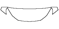Honda Prelude Exterior 2026 - Hood+Fender (One third of Hood + Fender)