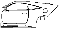 Honda Prelude Exterior 2026 - (left) Door+Rear Fender+Side Skirt