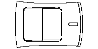 Cadillac CT6 Exterior 2023 - Roof (antenna cut-out for antenna with camera)