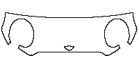 MINI MINI Hardtop 2 Door Cooper 2021 - Hood+Fender (One third of Hood)