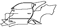 Maserati MC20 Exterior 2020 - (left) Door+Side Skirt+Rear Fender