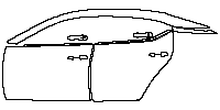 Nissan Sentra (US) SR 2020 - (left)Door+Rear Fender