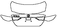Nissan Sentra (US) SR 2020 - Trunk Lid (with ''SENTRA'' emblem, without spoiler)