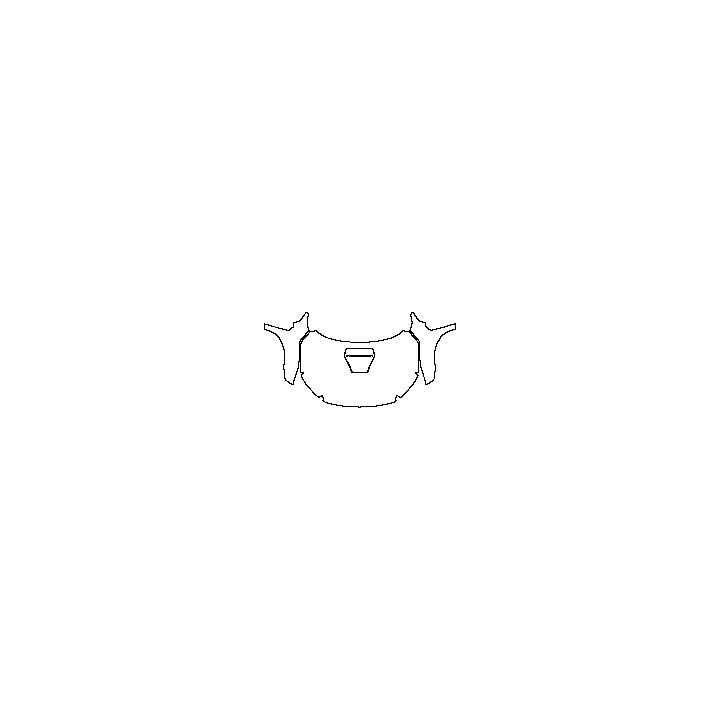 Honda Civic Type R 2017 - Hood+Fender