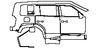 FangChengBao (BYD LEOPARD) BAO 5 (BYD LEOPARD 5) Exterior 2023 - (right) Door+Rear Fender+Side Skirt