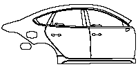 BYD King (BR) Exterior 2023 - (right) Door+Rear Fender+Side Skirt